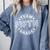 Team Fifth Grade Teacher Student Squad Team 5th Grade School Comfort Colors Sweatshirt Blue Jean