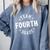 Team Fourth Grade Teacher Student Back To School 4th Grade Comfort Colors Sweatshirt Blue Jean