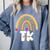 Team TK Transitional Kindergaten TK Crew Squad Teacher Kids Comfort Colors Sweatshirt Blue Jean Team TK Transitional Kindergaten TK Crew Squad Teacher Kids Comfort Colors Sweatshirt Blue Jean