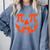 Thanksgiving Math Teacher Pumpkin Pi Pie Math Costume Comfort Colors Sweatshirt Blue Jean