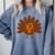 Thanksgiving Math Teacher Math Symbol Men Women Girls Kids Comfort Colors Sweatshirt Blue Jean