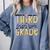 Third Grade Dream Team Back To School 3rd Grade Teacher Comfort Colors Sweatshirt Blue Jean