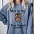 This Is My Tired Teacher Costume Skull Halloween Messy Bun Comfort Colors Sweatshirt Blue Jean This Is My Tired Teacher Costume Skull Halloween Messy Bun Comfort Colors Sweatshirt Blue Jean