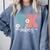 TK Vibes Back To School Teachers Students TK Team Comfort Colors Sweatshirt Blue Jean