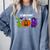 TOD Itinerant Teacher Of The Deaf Halloween ASL Interpreters Comfort Colors Sweatshirt Blue Jean TOD Itinerant Teacher Of The Deaf Halloween ASL Interpreters Comfort Colors Sweatshirt Blue Jean