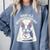 Today Is A Boston Terrier Day Cute Dog Lover Cartoon Comfort Colors Sweatshirt Blue Jean