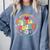 Toddler Squad Pre-K Teacher Pre School Back To School Comfort Colors Sweatshirt Blue Jean