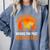 History Teacher Brings Past Back To Life Halloween Zombie Comfort Colors Sweatshirt Blue Jean