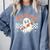 Trick Or Teach Groovy Retro Ghost Halloween Teacher Kids Comfort Colors Sweatshirt Blue Jean Trick Or Teach Groovy Retro Ghost Halloween Teacher Kids Comfort Colors Sweatshirt Blue Jean