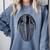 Trilobite Fossil Geology Teacher Student Geologist Comfort Colors Sweatshirt Blue Jean