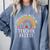 Twinning With My Teacher Bestie Spirit Week Girls Day Kids Comfort Colors Sweatshirt Blue Jean Twinning With My Teacher Bestie Spirit Week Girls Day Kids Comfort Colors Sweatshirt Blue Jean