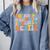 Twinning With My Teacher Bestie Twin Day Matching For Men Women Kids Comfort Colors Sweatshirt Blue Jean Twinning With My Teacher Bestie Twin Day Matching For Men Women Kids Comfort Colors Sweatshirt Blue Jean