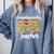 Unapologetic Dope Teacher African American Melanin Comfort Colors Sweatshirt Blue Jean