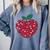 Valentines Day Teacher Hearts Apple Love Teach Women Men Comfort Colors Sweatshirt Blue Jean Valentines Day Teacher Hearts Apple Love Teach Women Men Comfort Colors Sweatshirt Blue Jean