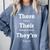 Vocabulary Police Their There They'Re English Teacher Comfort Colors Sweatshirt Blue Jean
