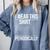 I Wear This Shirt Periodically Chemistry Science Teacher For Men Women Girls Kids Comfort Colors Sweatshirt Blue Jean