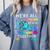 We'Re All Different But We Swim Together Elementary Teacher Comfort Colors Sweatshirt Blue Jean We'Re All Different But We Swim Together Elementary Teacher Comfort Colors Sweatshirt Blue Jean