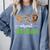 Wild About 3rd Grade Teacher Student Third Grade Zoo Safari Men Women Girls Kids Comfort Colors Sweatshirt Blue Jean