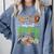 Wild About Preschool Teacher Student Preschool Zoo Safari Comfort Colors Sweatshirt Blue Jean