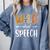 Wild About Speech SLP Leopard Teacher Back To School Kids Comfort Colors Sweatshirt Blue Jean Wild About Speech SLP Leopard Teacher Back To School Kids Comfort Colors Sweatshirt Blue Jean