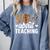Wild About Teaching Teacher Teaching Back To School Comfort Colors Sweatshirt Blue Jean Wild About Teaching Teacher Teaching Back To School Comfort Colors Sweatshirt Blue Jean