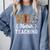 Wild About Teaching Teacher Lover Animals Leopard Zebra Comfort Colors Sweatshirt Blue Jean Wild About Teaching Teacher Lover Animals Leopard Zebra Comfort Colors Sweatshirt Blue Jean