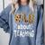 Wild About Teaching Teacher Student First Day Of School Comfort Colors Sweatshirt Blue Jean