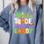 Will Trade Students For Candy Teacher Cute Halloween Costume Comfort Colors Sweatshirt Blue Jean Will Trade Students For Candy Teacher Cute Halloween Costume Comfort Colors Sweatshirt Blue Jean