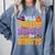 Will Trade Students For Donuts Halloween Teacher Comfort Colors Sweatshirt Blue Jean