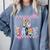 Women PE Teacher Back To School Physical Education Teacher Comfort Colors Sweatshirt Blue Jean Women PE Teacher Back To School Physical Education Teacher Comfort Colors Sweatshirt Blue Jean