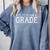 Yes It Is For A Grade Teacher Student Testing Day Matching Comfort Colors Sweatshirt Blue Jean