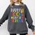 100 Days Of School Teacher And Student Comfort Colors Sweatshirt Pepper