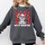 100 Days Smarter 101st Day School Dalmatian Dog Teacher Kids Comfort Colors Sweatshirt Pepper