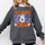 1st Grade Boo Crew First Grade Teacher Kids Happy Halloween Comfort Colors Sweatshirt Pepper