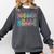 2nd Second Grade Dream Team Teacher First Day Back To School Comfort Colors Sweatshirt Pepper
