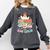 3rd Grade Boo Crew Third Grade Halloween Costume Teacher Kid Comfort Colors Sweatshirt Pepper