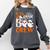 5th Grade Boo Crew Teachers Students Ghost Halloween Comfort Colors Sweatshirt Pepper