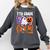 7th Grade Boo Crew Teacher Student Halloween Costume Comfort Colors Sweatshirt Pepper