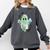 AAC Ghost Tell Me About It Speech Pathology AAC Sped Teacher Comfort Colors Sweatshirt Pepper