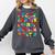 Alphabet Animals ABCs Zoo Kids Boys Girls Teacher Comfort Colors Sweatshirt Pepper