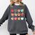 Art Apples Back To School For Teacher Student Comfort Colors Sweatshirt Pepper