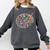 Art Teacher Pumpkin Scary Halloween Costume Men Women Comfort Colors Sweatshirt Pepper
