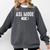 ASL Mode Sign Language Deaf ASL Teacher Comfort Colors Sweatshirt Pepper