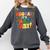 Back To School Hooray It's Art Day Art Teacher Artist Comfort Colors Sweatshirt Pepper