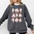 Ballet Ghost Ballet Dancer Spooky Dance Halloween Teacher Comfort Colors Sweatshirt Pepper