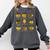 Bee Kind Positive Brave Happy Confident Humble Teacher Comfort Colors Sweatshirt Pepper