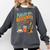 Biology Teacher Science Fueled By Mitochondria Coffee Comfort Colors Sweatshirt Pepper