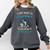 Boston Terrier American Gentleman Bibliophile Book Lover Comfort Colors Sweatshirt Pepper