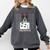 Boston Terrier American Gentleman Personal Stalker Dog Lover Comfort Colors Sweatshirt Pepper