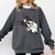 Boston Terrier Bostie Dog Kids Men Comfort Colors Sweatshirt Pepper
